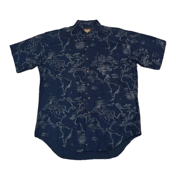 Vintage Ralph Lauren Chaps Field Factory Casual Button Down Shirt Men’s - Picture 1 of 4